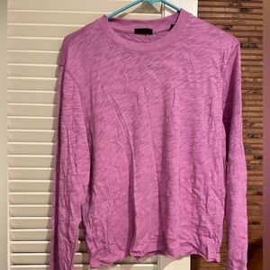 ATM medium wild orchid long sleeve top in medium